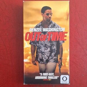 Out Of Time Vhs Denzel Washington Action Retro Check Out All Our Items!